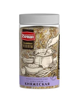 Четвероногий ГУРМАН Моментальная каша для собак "Княжеская" 300г купить  зоотовары для животных