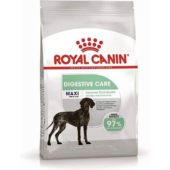 Royal Canin Maxi Degestive Care для взрослых собак крупных размеров с чувствительной пищеварительной системой 3кг купить 