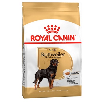 Royal Canin ROTTWEILER для взрослых ротвейлеров от 18 мес 12кг купить 