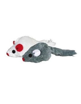TRIXIE Игрушка для кошки Мышь меховая 5 см с мятой 4503 (4шт) купить  зоотовары для животных