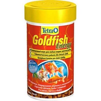 Tetra Goldfish Energy Sticks энергетический корм для золотых рыб в палочках 250г купить 