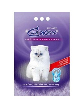 Наполнитель для кошек Снежок Цеолайт 4х4л купить  зоотовары для животных