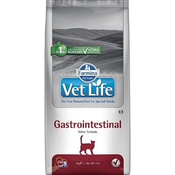 Farmina Vet Life Gastro-Intestinal Диета для Кошек При Нарушениях Пищеварения 10кг купить 