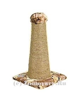 ЗООНИК Когтеточка на подставке шестигранная 340мм340мм550мм купить  зоотовары для животных