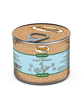 Organic Сhoice консервы для кошек утка с бататом 12х240г купить  зоотовары для животных