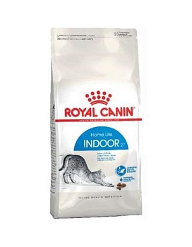 Royal Canin Indoor 27 Корм для кошек, живущих в помещении 10кг купить  зоотовары для животных
