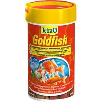 TETRA Goldfish - корм в хлопьях для всех видов золотых рыбок 100мл. купить 