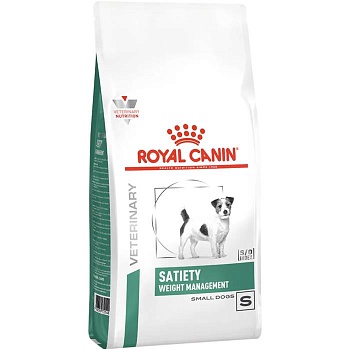 ROYAL CANIN VD SATIETY WEIGHT MANAGEMENT SMALL DOGS 500г ветеринарная диета, сухой корм для взрослых собак мелких пород для снижения веса 500г купить  зоотовары для животных