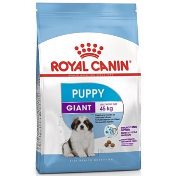 Royal Canin Giant Puppy Корм для Щенков Гигантских Пород в Возрасте от 2-Х до 8 Месяцев 3.5кг купить 