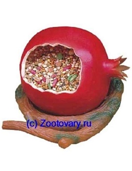PENN-PLAX Кормушка для птиц внутренняя ГРАНАТ купить  зоотовары для животных