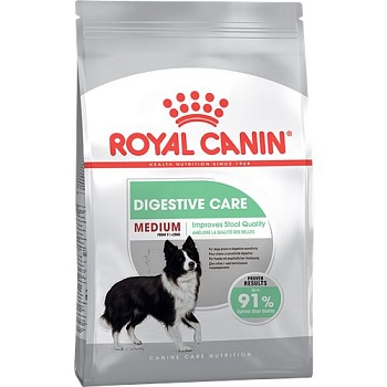 ROYAL CANIN Medium Digestive Care Корм для собак средних пород с чувствительным пищеварением 10кг купить 