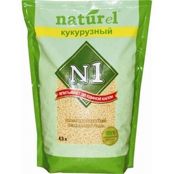 №1 Naturel Кукурузный Комкующийся 4,5л купить 