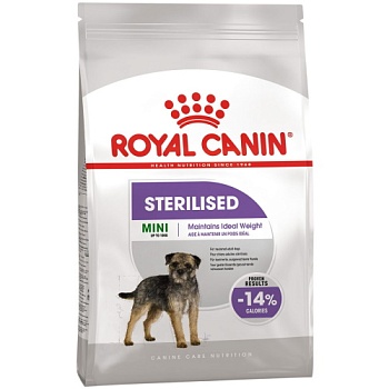 Royal Canin Mini Sterilized корм для стерилизованных собак 3кг купить 