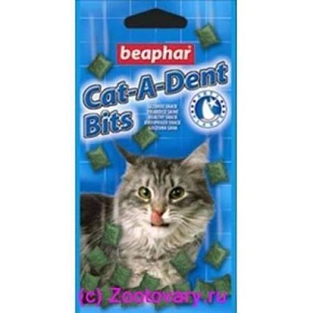 Beaphar Cat-A-Dent-Bits Подушечки для Кошек для Чистки Зубов 35 Г 11404-11406 купить 
