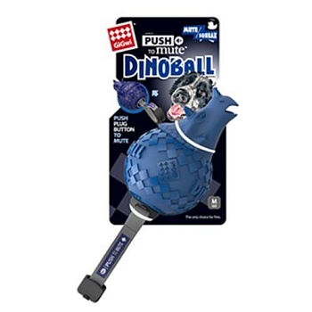 GiGwi Игрушка Динобол- Цератопс с отключаемой пищалко купить 