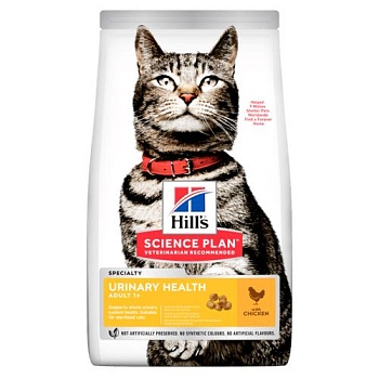 Hills Urinary Health Sterilised Cats сухой корм для кошек урология + стерилизованыхс курицей 1,5кг купить 