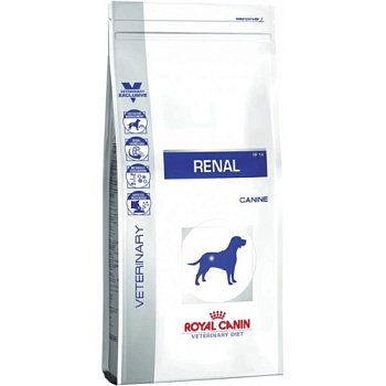 ROYAL CANIN RENAL RF14 ветеринарная диета для взрослых собак с хронической почечной недостаточностью 14кг купить 