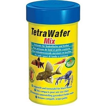TETRA WaferMix Смесь основного корма для тровоядных, хищных, донных рыб с добавлением креветок 15г купить 