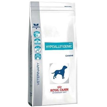 Royal Canin VET Hypoallergenic DR21 (Гиппоаллерд. Канин) Диета для собак с пищевой аллергией/непереносимостью 14кг купить 