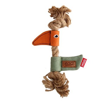 GiGwi CATCH & FETCH ECO Игрушка для собак Птичка 20 см купить 