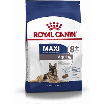 Royal Canin MAXI Ageing 8+ сухоу корм для стареющих собак крупных пород старше 8 лет 3кг купить 