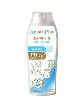 Animal Play-Протеиновый шампунь "Без слез" для щенков 250мл купить  зоотовары для животных