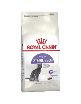 Royal Canin STERILISED 37 корм для стерилизованных кошек до 7 лет 1,2кг купить  зоотовары для животных