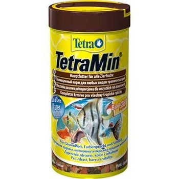 TETRA Min Основной корм для аквариумных рыб хлопья 100мл. купить 