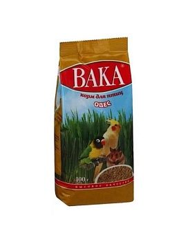 ВАКА Высокое Качество ОВЕС 400гр купить  зоотовары для животных