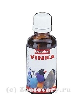 BEAPHAR Vinka витамины для укрепления иммунитета у птиц 50 мл купить  зоотовары для животных