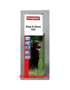 Beaphar Dog-A-Dent Гель для Чистки Зубов и Освежения Дыхания У Собак и Кошек 100 Мл купить  зоотовары для животных