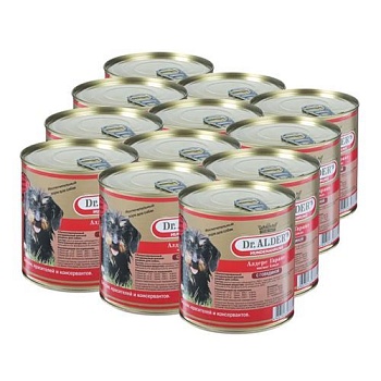 Dr. Alders Dog Garant Мясное Блюдо - Говядина 12х750г купить 