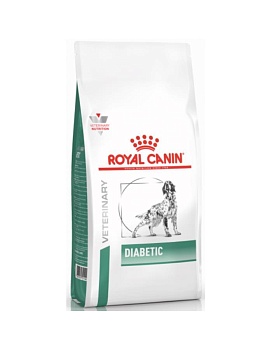 ROYAL CANIN VD DIABETIC ветеринарная диета для собак при сахарном диабете 1,5кг купить  зоотовары для животных