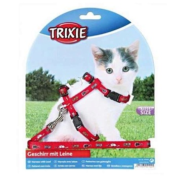 Trixie 4144 Шлейка для Котят Нейлон 21-32См*8Мм купить 