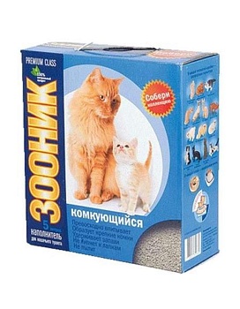 Зооник Люкс Комкующийся 5л купить  зоотовары для животных