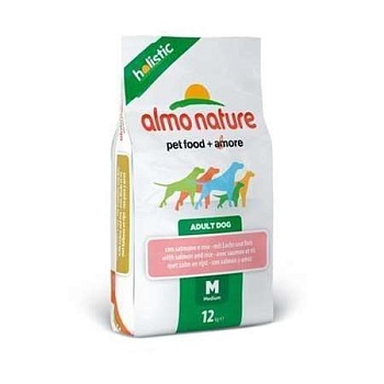 Almo Nature Holistic Корм Сухой для Собак Средних Пород с Лососем 2кг купить 