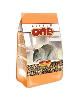 LITTLE ONE Корм для крыс 400гр купить  зоотовары для животных