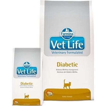 Farmina Vet Life Diabetic Диета для Кошек При Сахарном Диабете 2кг купить 