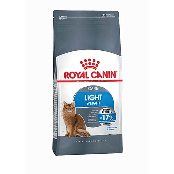 ROYAL CANIN LIGHT WEIGHT CARE сухой корм для взрослых кошек для профилактики лишнего веса 400г купить  зоотовары для животных