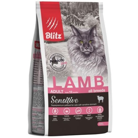 Blitz Cat Lamb 400g