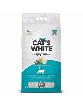 Наполнитель Cat's White Marseille soap комкующийся с ароматом марсельского мыла 5л купить  зоотовары для животных
